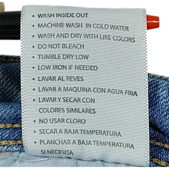 KanCan Maurices Denim Jeans Womens 30 Flare Raw Hem Mid Rise Stretch - Picture 14 of 16